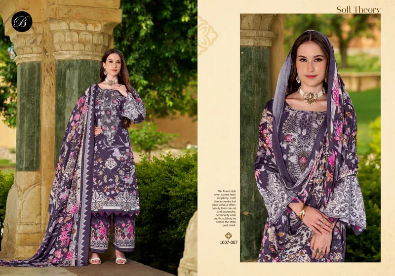 Dilkhush Vol 6 By Belliza Pure Viscose Rayon Printed Pakistani Salwar Suits 